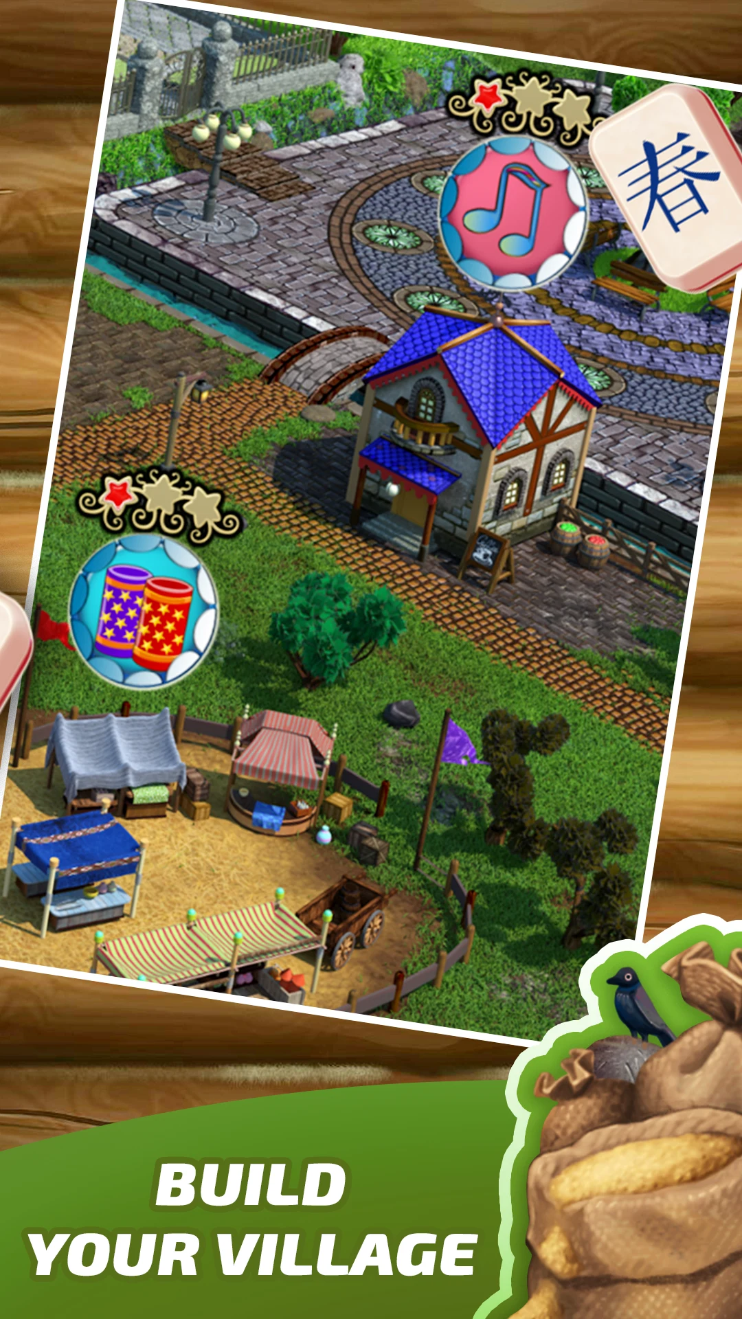 Mahjong Village screenshot